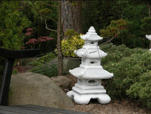 Japanesche Gaart Luuchten Dekoratioun Beliichtung Vullendréch.