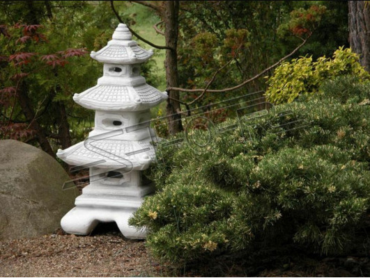 Japanesche Gaart Luuchten Dekoratioun Beliichtung Vullendréch.