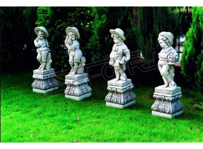 Jonge 70cm Skulptur Design Figur Statue Gaart Figuren Statuen
