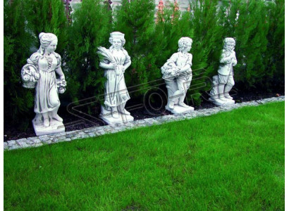 Jonk 75cm Figur Statue Figuren Skulptur Statuen Gaart Dekoratioun
