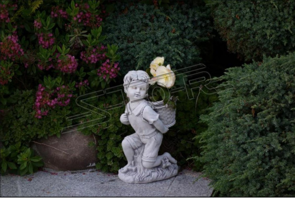 Jonge Bouf 40cm Figur Statu Figuren Skulptur Statuen Gaart