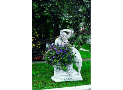 Kübel Blummendëppen Dëppen Blummen Blummendëpper Blummekëschten Gaart Figur