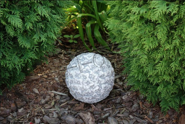 Kugel 23cm Skulptur Design Figur Statu Jardin Figuren Dekorativ Statuen