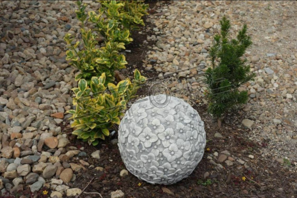 Kugel 23cm Skulptur Design Figur Statu Jardin Figuren Dekorativ Statuen