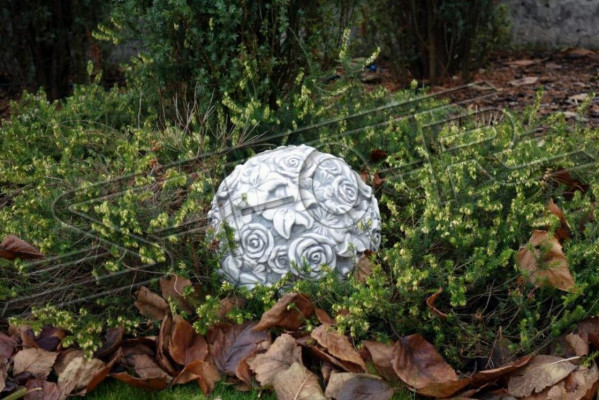 Kugel 25cm Skulptur Design Figur Statue Gaart Figuren Statuen