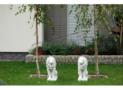 Léiw Gaartfigur Dekorativ Terrassen Gaart Skulptur Figuren Skulpturen