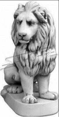 Léiw Gaartfigur Terrassengartenskulptur Dekor Figuren Skulpturen Statuen