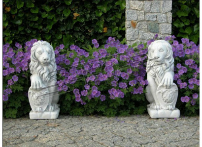 Léiwe Gaartfigur Terrass Gaart Skulptur Dekorativ Figuren Skulpturen