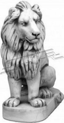 Léiw Gaartfigur Terrass Gaart Skulptur Figuren Dekor Skulpturen Statuen