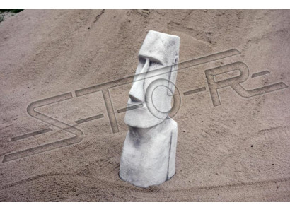 Moai Statue Skulptur Figur Designer Gaart Terrassen Deko Skulpturen