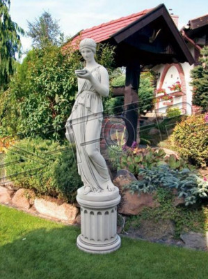 Réimesch Figur Statue Grafsteen Figuren Statuen Skulptur Deko Skulpturen