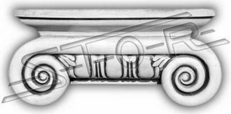 Sailenelement Sockel Kappofdeckung fir Sail Dekor Antik Stil Gaart