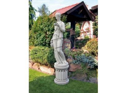 Sockel 59cm fir Skulptur Design Figur Statue Gaart Figuren Statuen