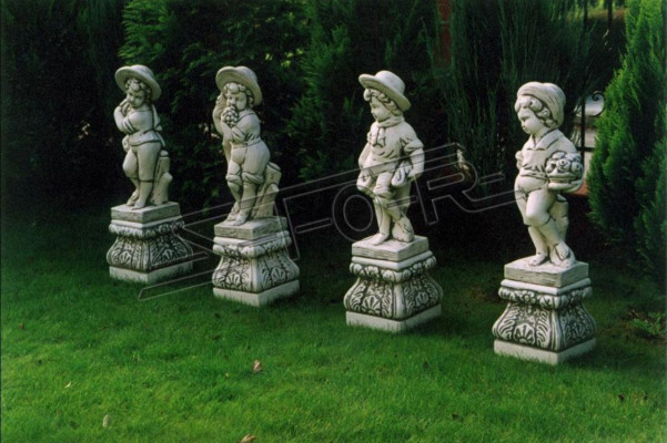 Sockel 27cm fir Skulptur Design Figur Statue Gaart Figuren Statuen