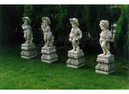 Sockel 27cm fir Skulptur Design Figur Statue Gaart Figuren Statuen