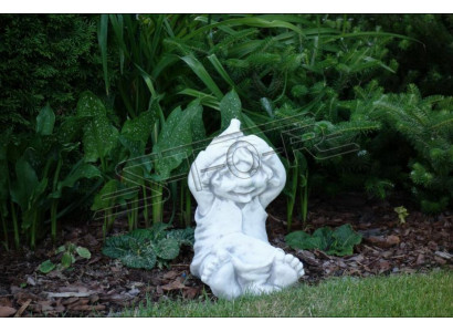Statu Figur Verréckten Jong Gaart Dekoratioun Skulptur Figuren