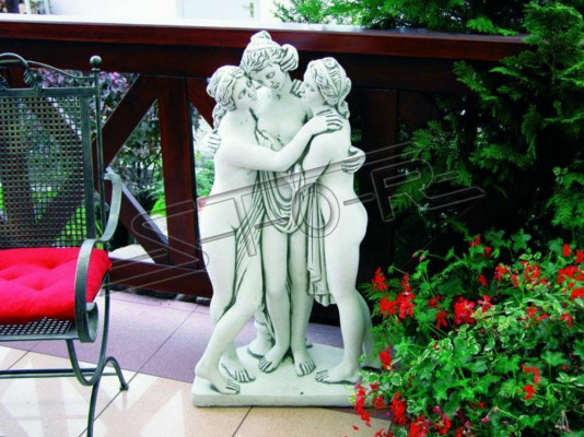 Statu-Figur Fraen Dekoratioun Gaart Designer Figuren Skulptur