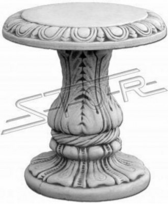 Stee Dësch Terrass Gaart Dekor Miwwelen Edel Antik Stil Design Dëscher