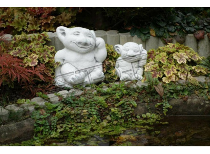 Troll 18cm Skulptur Design Figur Statue Gaart Dekorativ Figuren Statuen