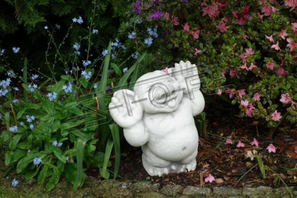 Troll 24cm Skulptur Design Figur Statu Gartenfiguren Dekorativ Statuen