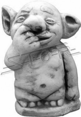 Troll 22cm Skulptur Design Figur Statu Gaart Figuren Statuen