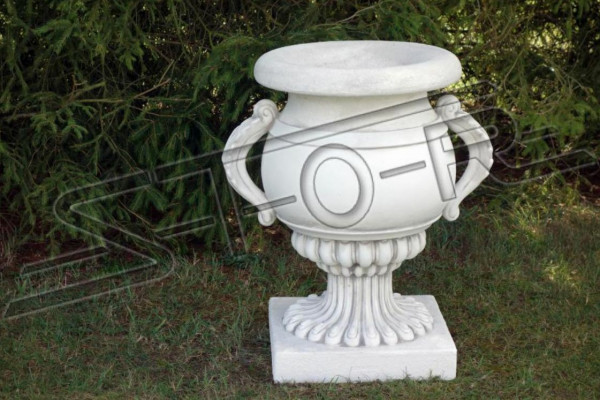 Vas Statu Skulptur Figuren Statuen Skulpturen Gaard Dekorativ Vasen