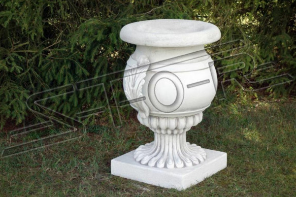 Vas Statu Skulptur Figuren Statuen Skulpturen Gaard Dekorativ Vasen