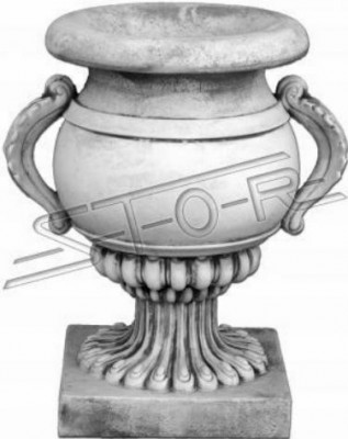 Vas Statu Skulptur Figuren Statuen Skulpturen Gaard Dekorativ Vasen