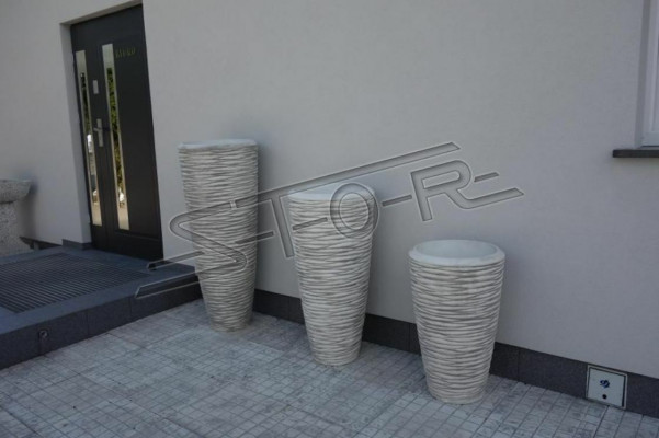 Vas Skulptur Skulpturen Figuren Statuen Skulpturen Gaart Vasen