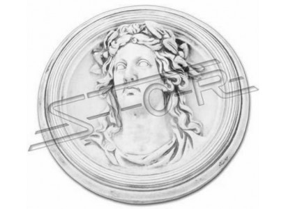Relief Wandtafel Biller Bild Antik Stil Réimesch 3D Wand Dekoratioun