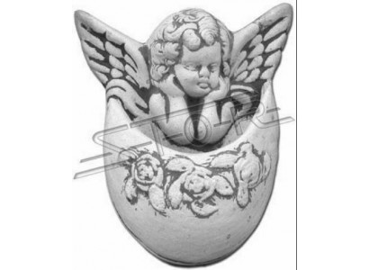Wandrelief Stengplack Bild Azteken Engel Antil Relief Stengguss Wand