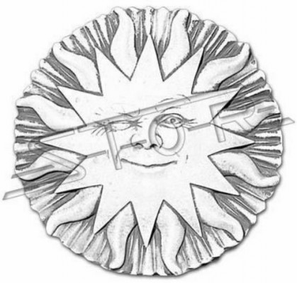 Wandrelief Steeplack Bild Sonn Antik Stil Relief Steegoss Wand