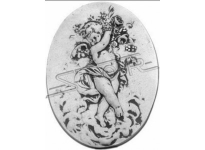 Wandreliëf Steenplack Bild Kand Steen Gemälde Engel Reliëf Biller