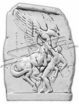 Wandrelief Steenplack Bild Engel Antik Stil Relief Steengoss Wand