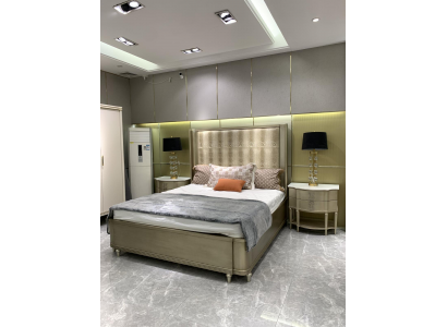 Bett Këssen Design Luxus Duebel Better Schlofzëmmer Holz Crocco Stil Design Nei