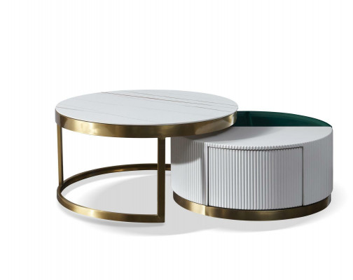 Canapé-Table Sofa Canapé Dësch Modernen Canapé-Dësch Kaffisdësch