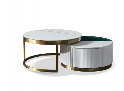 Canapé-Table Sofa Canapé Dësch Modernen Canapé-Dësch Kaffisdësch