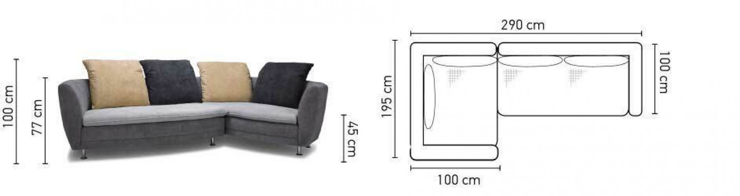 Design Eckcouch Ronn Couch Polster Eck Garnitur Sofa Couchen Sofas