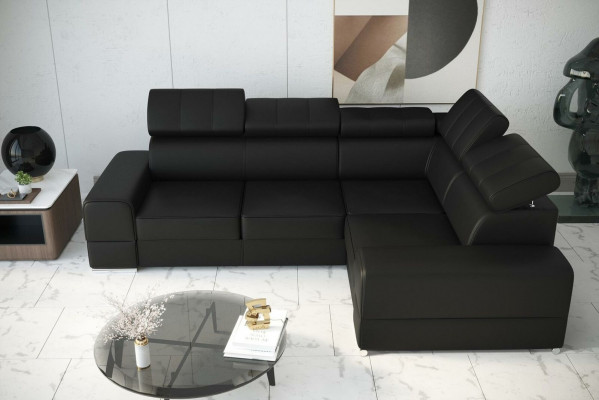 Ecksofa Couch Sofas Stoff Bett Funktioun Design L Form Modern Luxus Couchen Nei