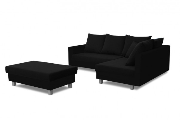 Eckcanapé L-Form mat Puff Design Canapé Eckcanapé Couch Polster Textil Sofas Nei