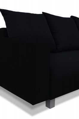 Eckcanapé L-Form mat Puff Design Canapé Eckcanapé Couch Polster Textil Sofas Nei