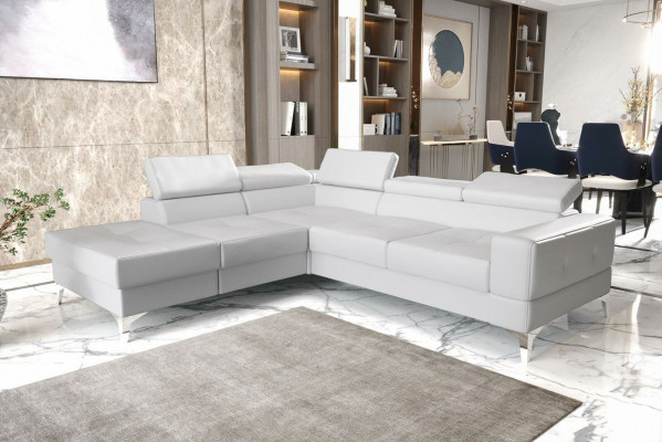 Eckcouch L-Form Couch Wunnlandschaft Polster Multifunktion Design Modern Textil
