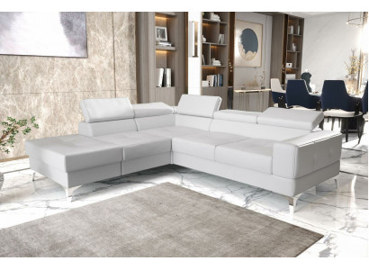 Eckcouch L-Form Couch Wunnlandschaft Polster Multifunktion Design Modern Textil