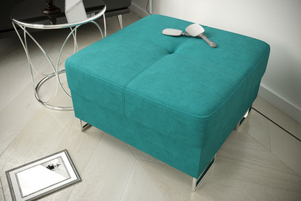 Hocker Bank Textil Stoff Holz Stil Designer Nei Sëtz Polster Bank Polster Sëtz