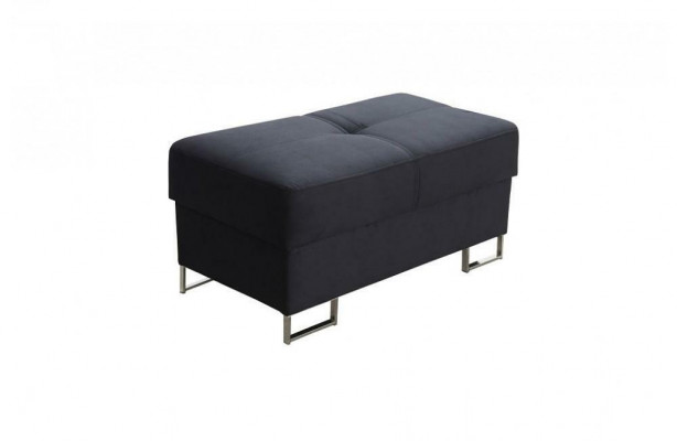 Hocker Foussocker Bäistellhocker Chaise Longue Sëtzbank Samt Stoff