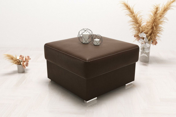 Hocker Polsterhocker Sëtzhaus Edler Truh Box Pouf Fousshocker Sëtz