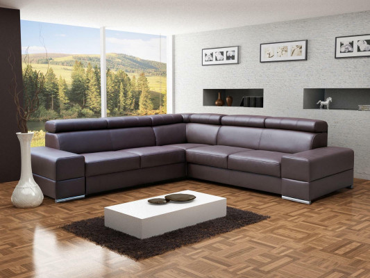L-Form Designer Sofa Canapé Ecksofa Nei Ecksofa Polstersëtz Wunnlandschaft Canapéen