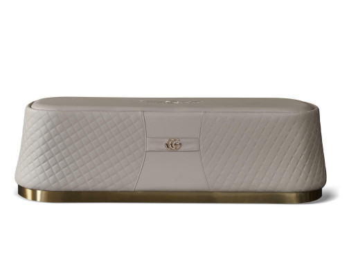 Klassesche Hocker Foussocker Bäihocker Ottomane Chaiselongue Sëtzbank Nei