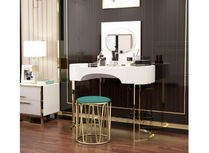 Make-up Schminktisch Hocker Konsole Dëscher Dësch Spigel Konsolen