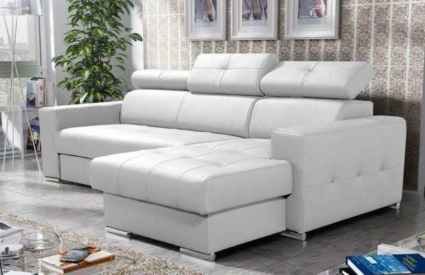 Sofa Eckcouch Gepolstert Wunnzëmmer Neit L-Form Stoft Lieder Wunnlandschaft Sofas